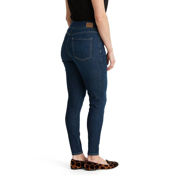 Signature Levi Strauss Womens Size 2, 4, 8 Shaping Pull On Super Skinny Jeans - Picture 7 of 10